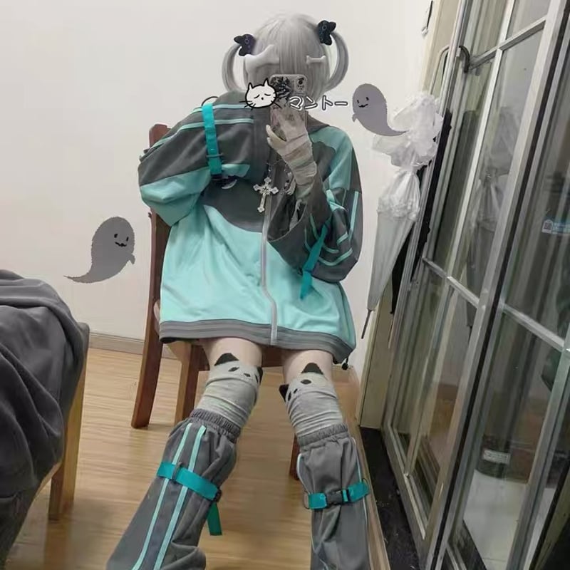 天使界隈 天使 ジャージ 天使界隈のサイバー系ジャージ | Fancy ☆World