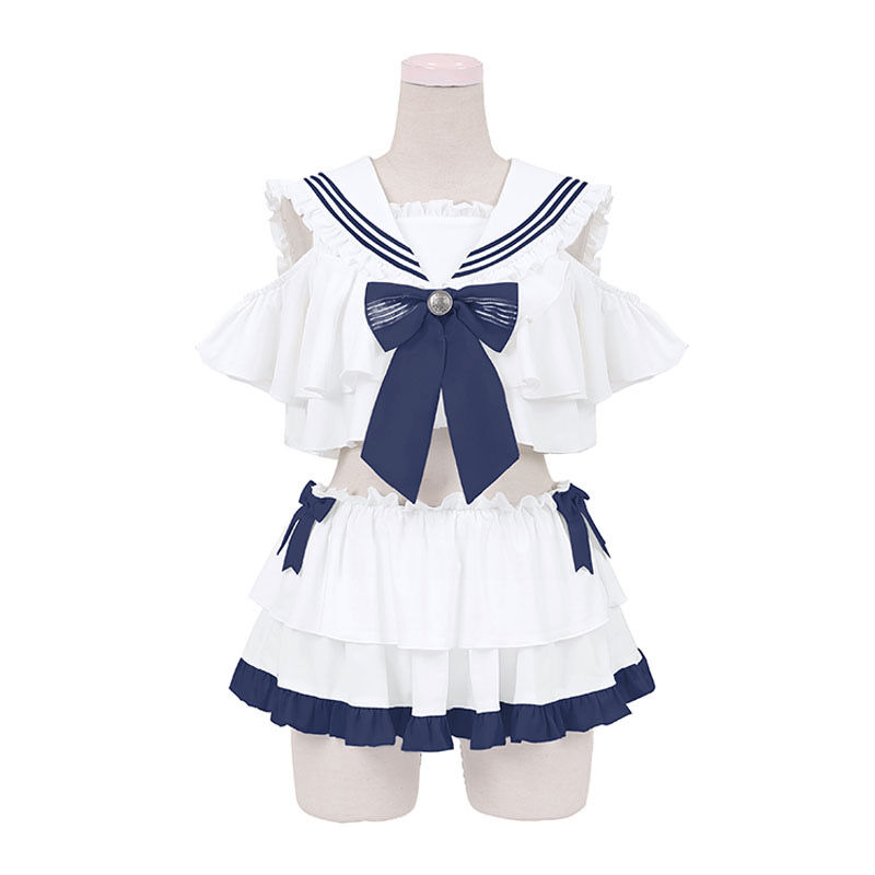 ロリータセーラー服のセットアップ水着♡ | Fancy ☆World