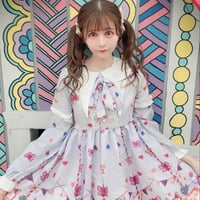 【藤井妃呂様着用】猫のパーティリボンワンピース