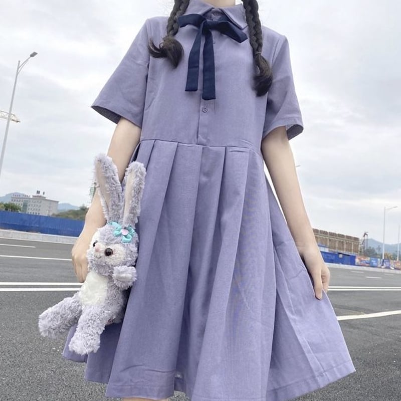 ラベンダーカラーのワンピース | Fancy ☆World