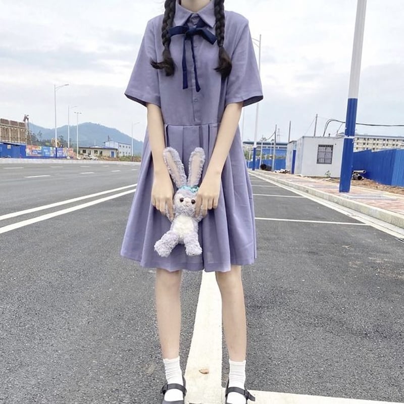 ラベンダーカラーのワンピース | Fancy ☆World