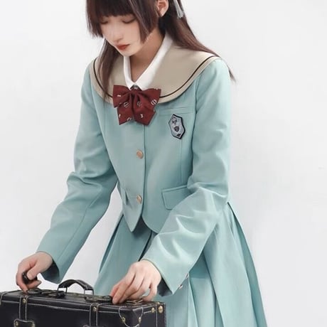 【うさ♡】ゴスロリ ロリータドレス Ｍサイズ 白糖少女】ゴスロリ ロリータ ロリィタドレス JSK 姫袖ブラウス