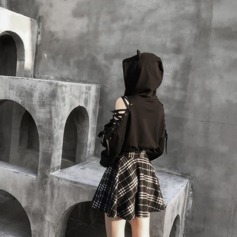 Innocent World ハイウエスト　スカート　黒 Innocent World ハイウエスト スカート 黒