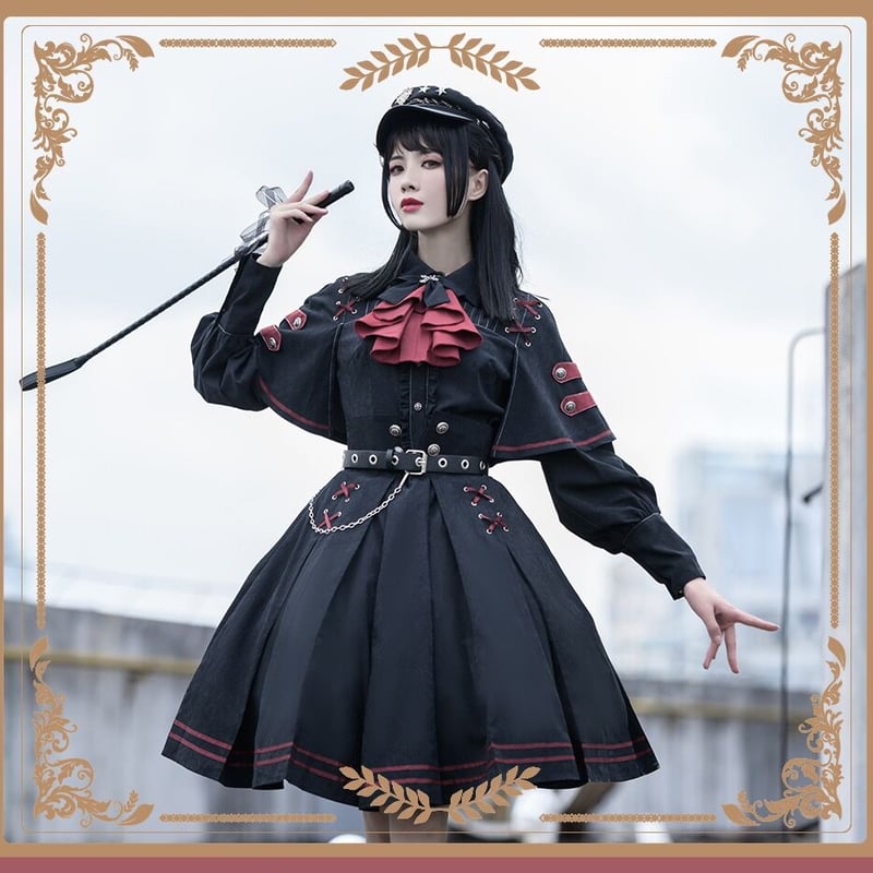 ゴシックロリータ　ワンピース　セット ヴィクトリア王妃のゴシックロリータワンピースセット | Fancy