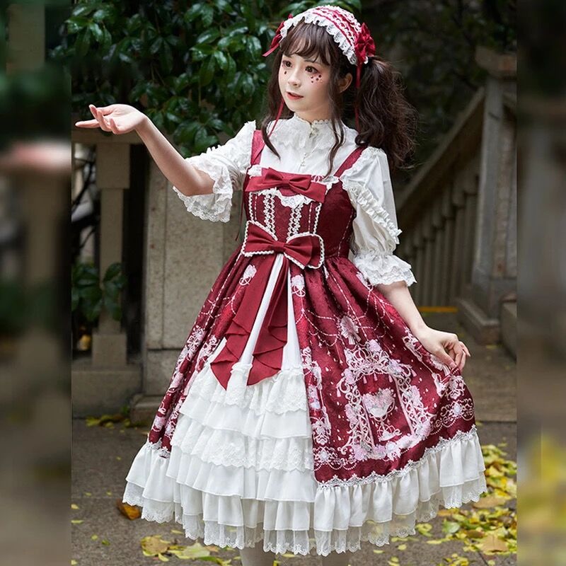 ロリータ ワンピース フリル たっぷりフリルのロリータワンピース | Fancy ☆World
