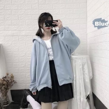 セーラー服風パーカー
