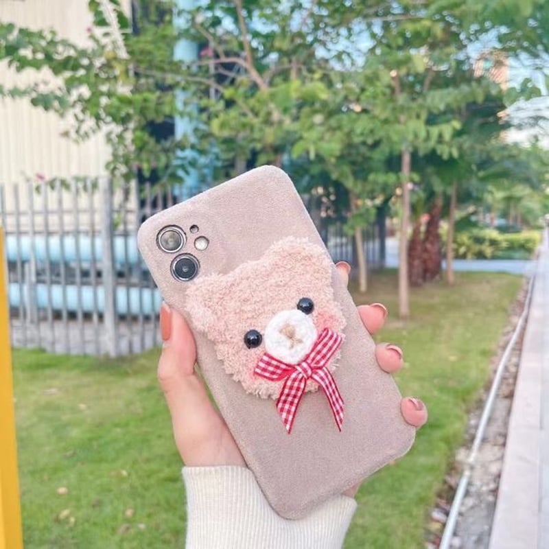 くまのぬいぐるみスマホケース | Fancy ☆World
