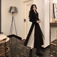 クラシカルシックなコートドレス