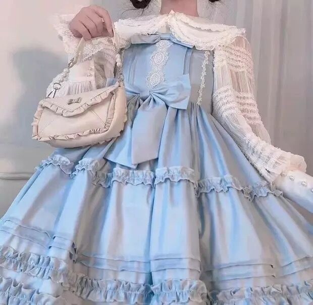 たっぷりフリルのヴィンテージワンピース | Fancy ☆World