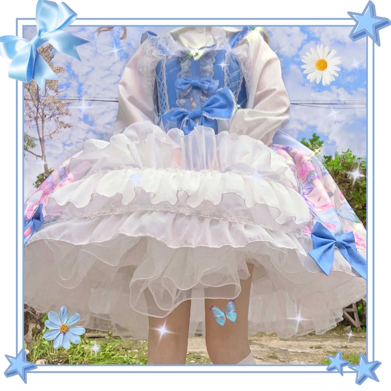 パステル猫姫のフリルロリータワンピース | Fancy ☆World