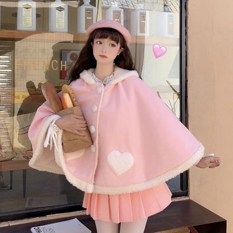 クリスマス♥️ハートの天使ポンチョ | Fancy ☆World