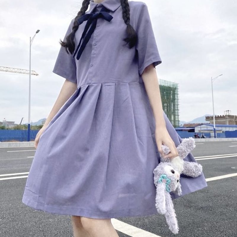 ラベンダーカラーのワンピース | Fancy ☆World ラベンダーカラーのワンピース | Fancy ☆World