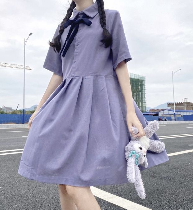 ラベンダーカラーのワンピース | Fancy ☆World