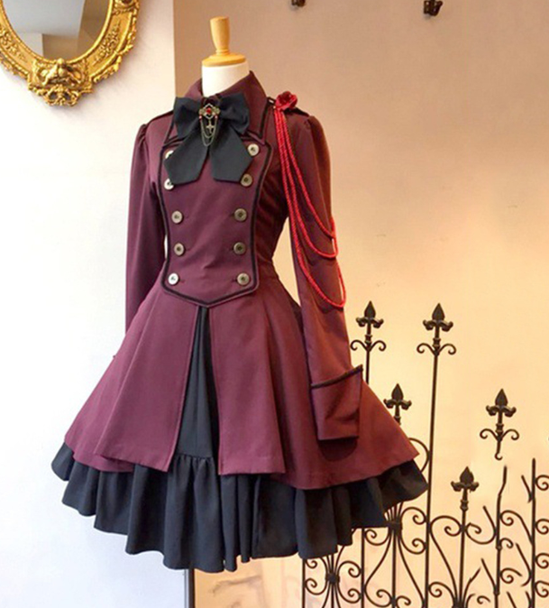 ゴシックロリータ軍服風ワンピース | Fancy ☆World