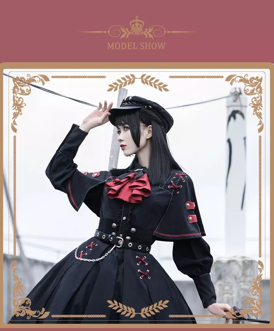 ヴィクトリア王妃のゴシックロリータワンピースセット | Fancy