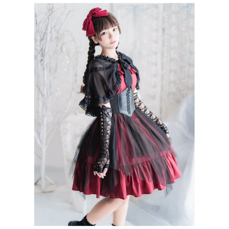 ozzon ゴスロリ　ワンピース 新作夏ワンピース ロリータ ワンピース レディース 可愛い 姫様