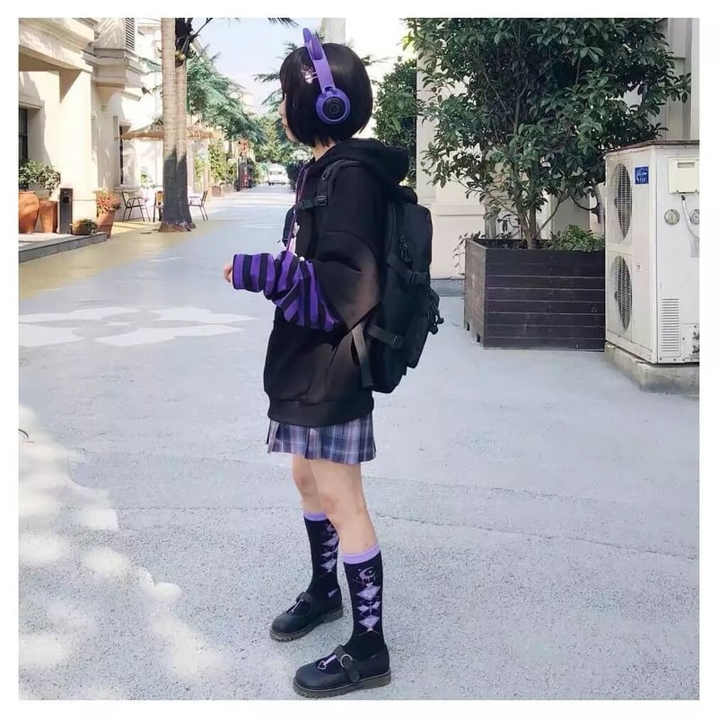 地雷系やみかわ少女パーカー | Fancy ☆World