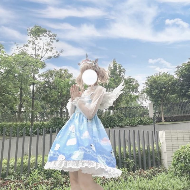 メルヘン羊のレースワンピースセット | Fancy ☆World