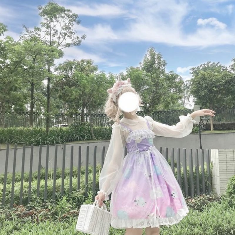 Merry Go Round ワンピースセット 羊羊羊蘭蘭蘭 受注予約~3/10】Merry Go Round ワンピースフルセット【羊羊羊蘭