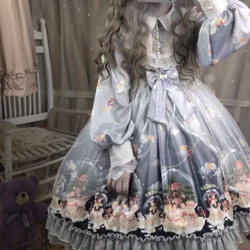 【♡】3点セットロリータドレス Sサイズ 楽天市場】ロリータ ワンピース ロリータワンピース ビッグ