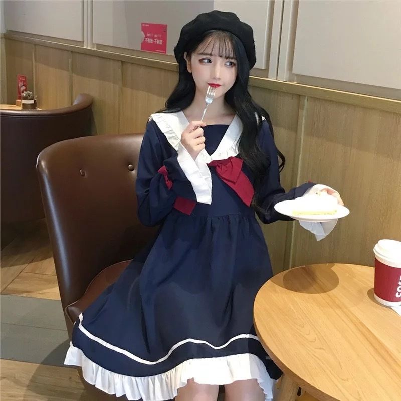 セーラー服風マリンワンピース | Fancy ☆World