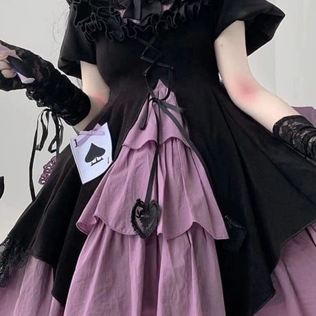 マジシャン風ロリータドレス