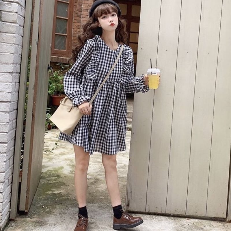 森ガール風フリルワンピース | Fancy ☆World