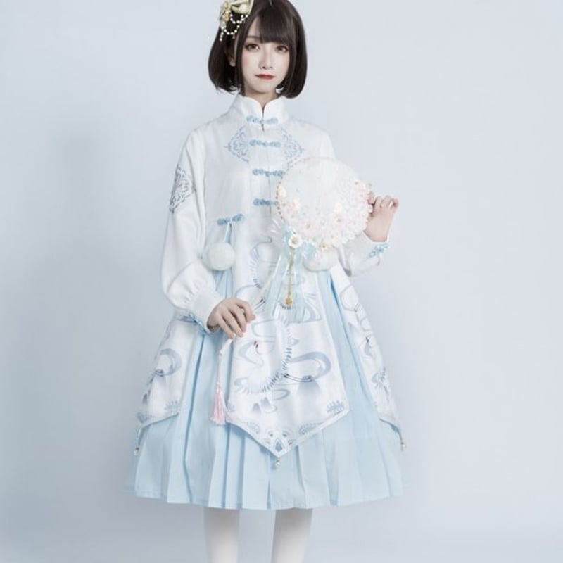 天空のチャイナ服ロリータワンピース | Fancy ☆World 天空のチャイナ服ロリータワンピース | Fancy ☆World