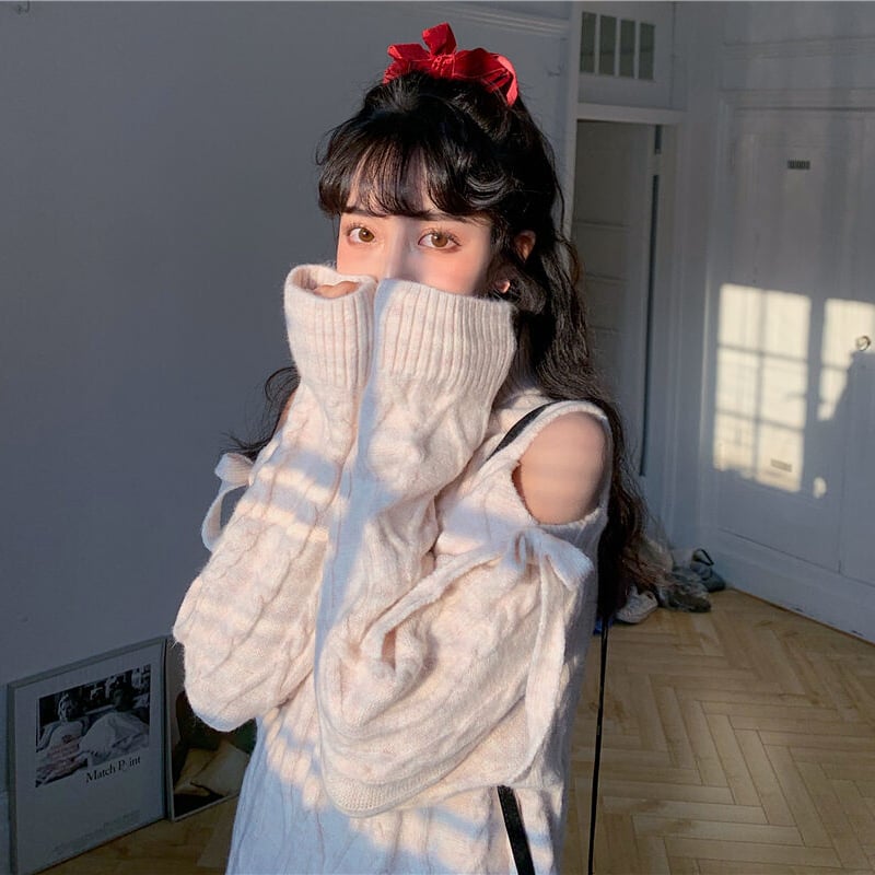 樺音様着用】小悪魔女子のセクシーリボンニット | Fancy ☆World