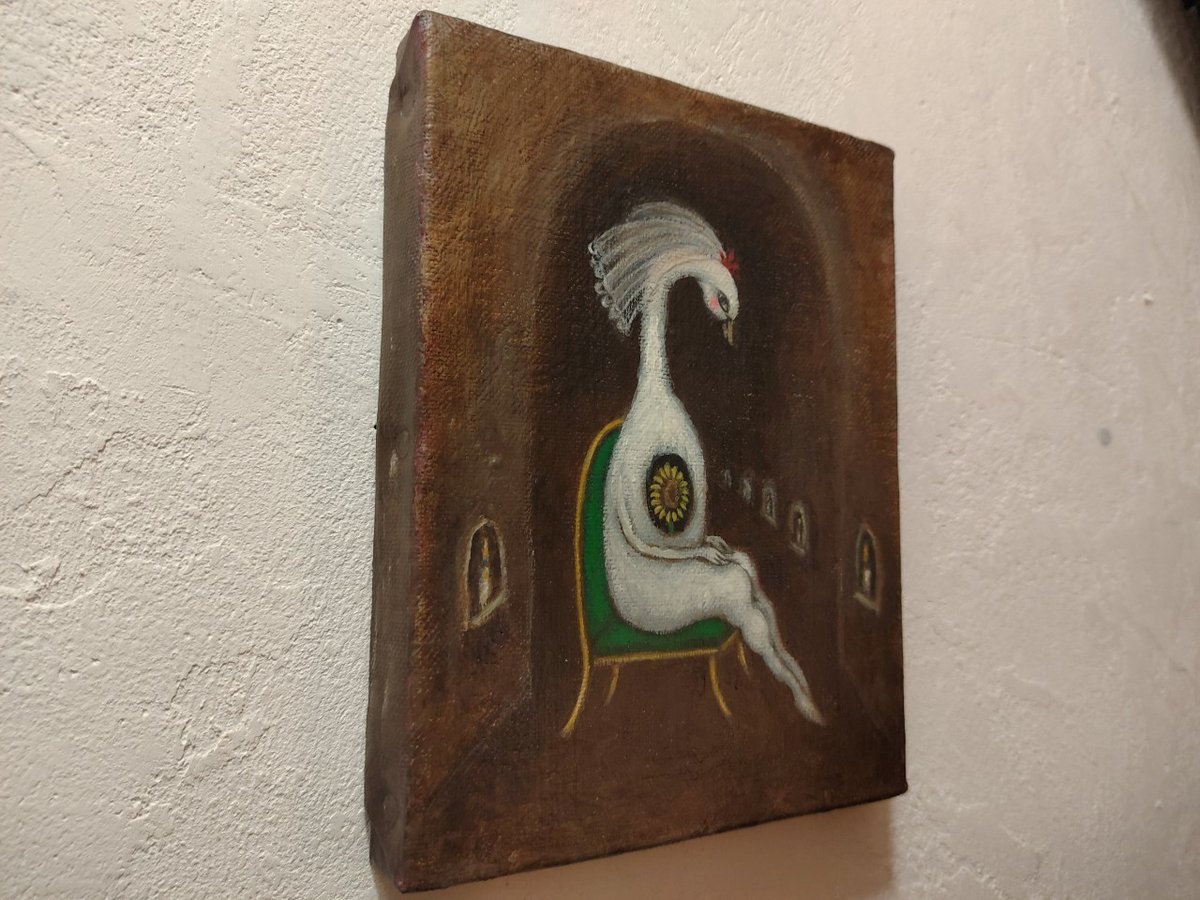 椿金魚／初夜(キャンバス画) | 箱の中のお店・公式通販