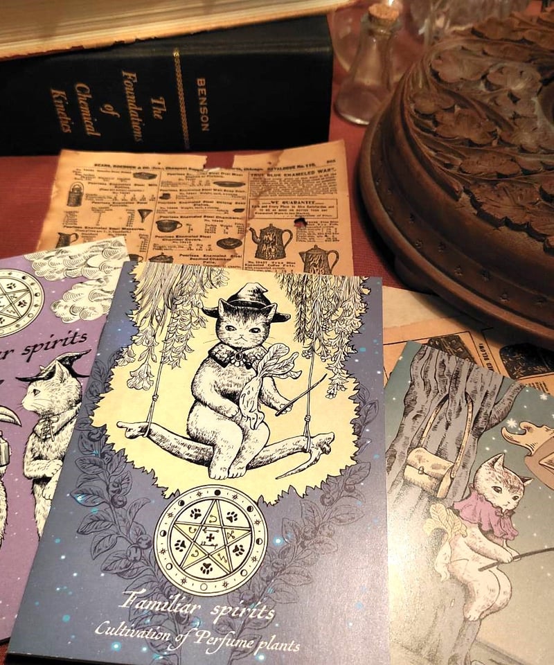 医療系雑貨生みたて卵屋・使い魔の書ーはじめての旅ー | 箱の中のお店