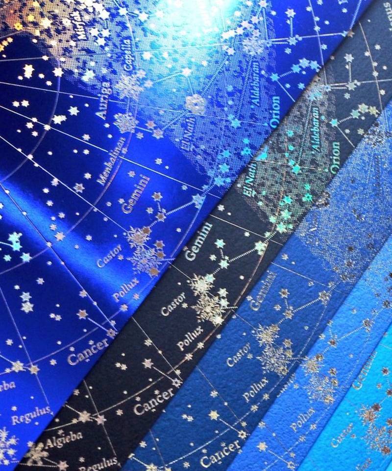 遊星商會・綺羅星紙 夜天 青 | 箱の中のお店・公式通販