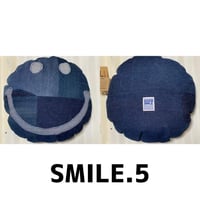 DENIM SMILE CUSHION-5
