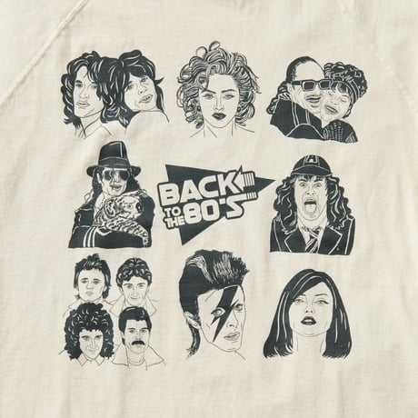 BACK TO THE 80S / BASEBALL TEE ・予約商品