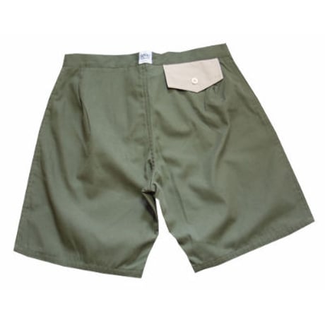 SUNSET1970'S SURF WEARS/ SUNSET BOARD SHORTS / KHAKI & BEIGE