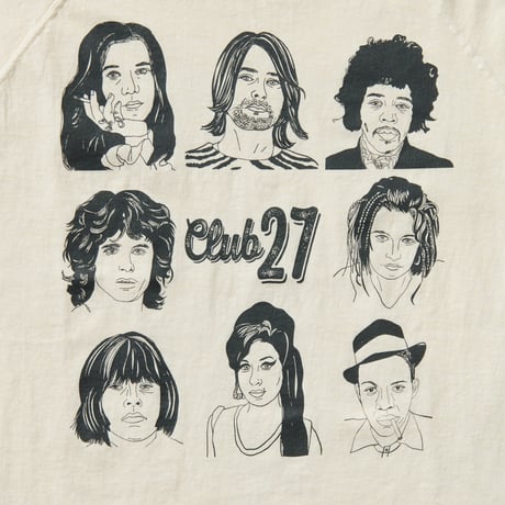 CLUB 27 / BASEBALL TEE ・予約商品