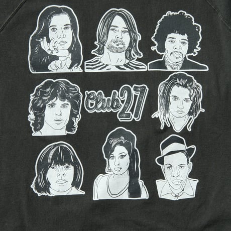 CLUB 27 / BASEBALL TEE ・予約商品
