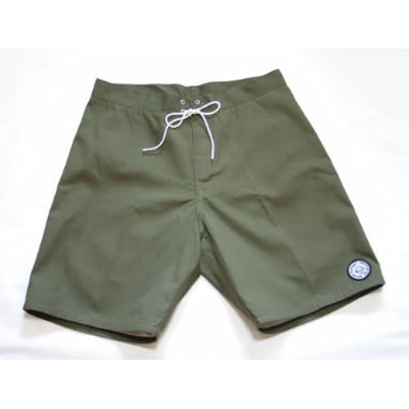 SUNSET1970'S SURF WEARS/ SUNSET BOARD SHORTS / KHAKI