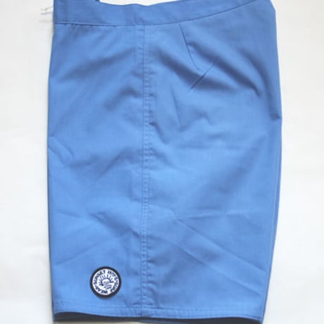 SUNSET1970'S SURF WEARS/ SUNSET BOARD SHORTS / SAX BLUE