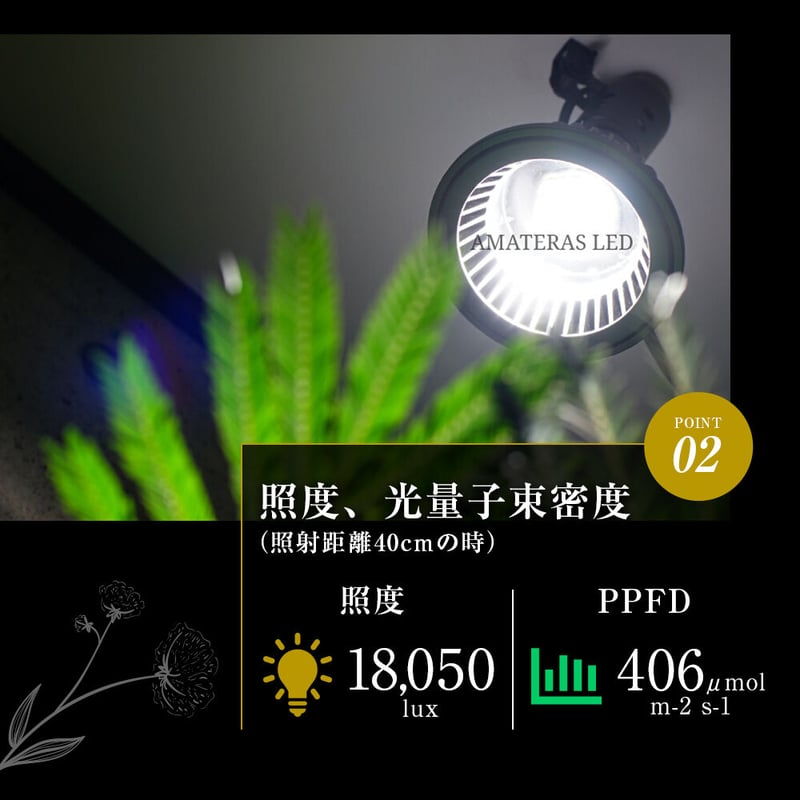 アマテラスLED 20w 美品