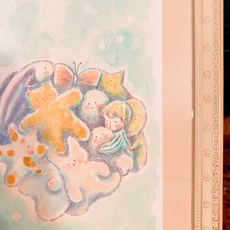【原画/Original painting】『パズル』