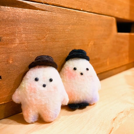 【ふわふわぬいぐるみ】  おばけちゃんとたましいちゃん