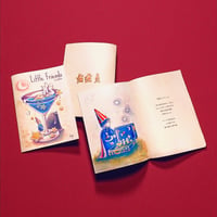 【絵本/Picture Book】"Little Friends-夜の湖喫茶-"