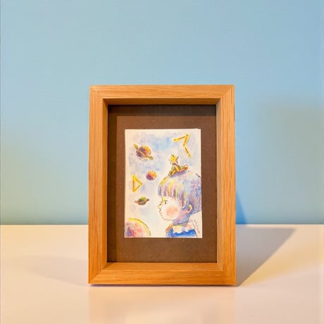 【原画/Original painting】『みんな うちゅうのいちぶ』