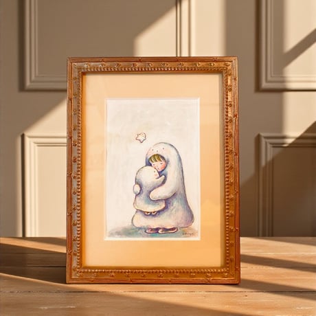 【原画/Original painting】『重たいおばけ』