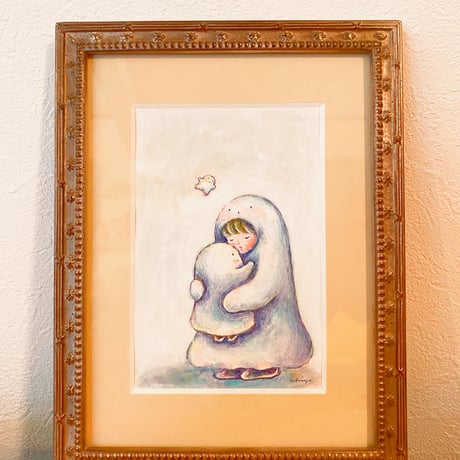 【原画/Original painting】『重たいおばけ』