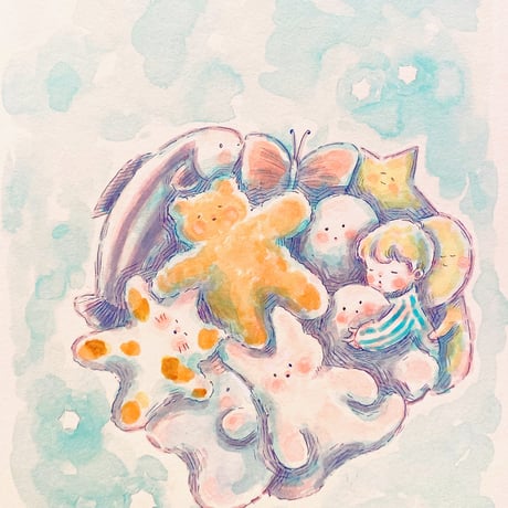 【原画/Original painting】『パズル』
