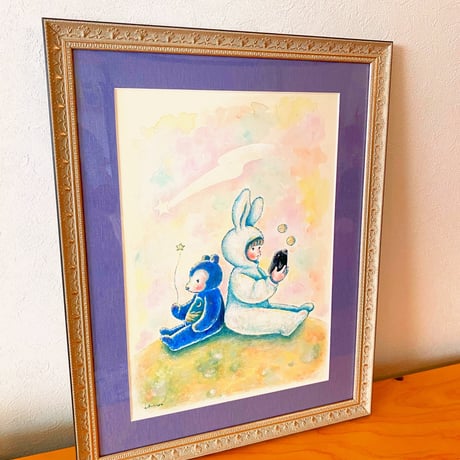 【原画/original painting】『ゆっくり休憩』