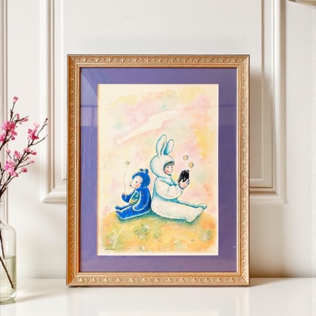 【原画/original painting】『ゆっくり休憩』
