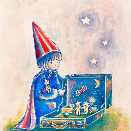 【原画/Original painting】『星のバトン』